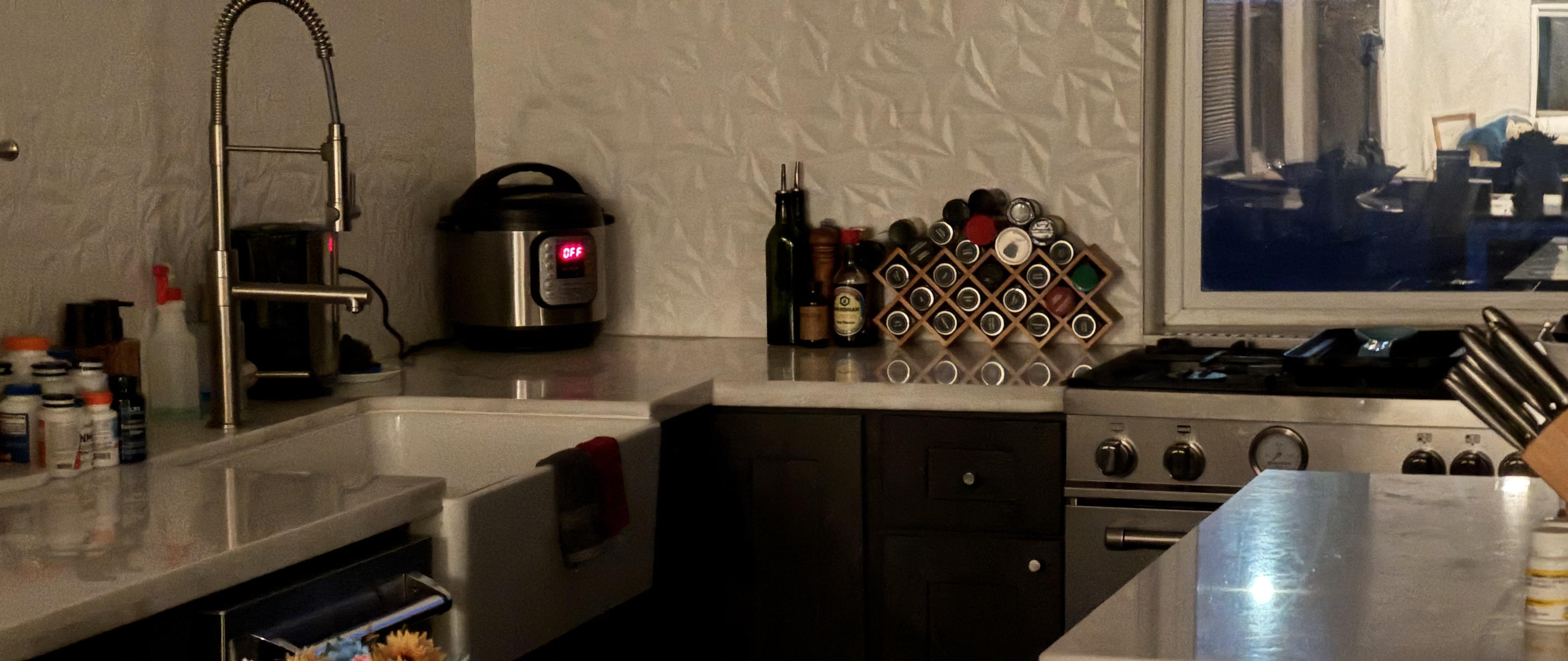 Kitchen after Twinetta